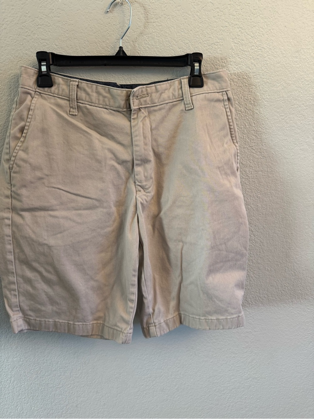 Nautica Men's The Deck Short Classic Fit Khaki Beige Stretch Chino Shorts 32W